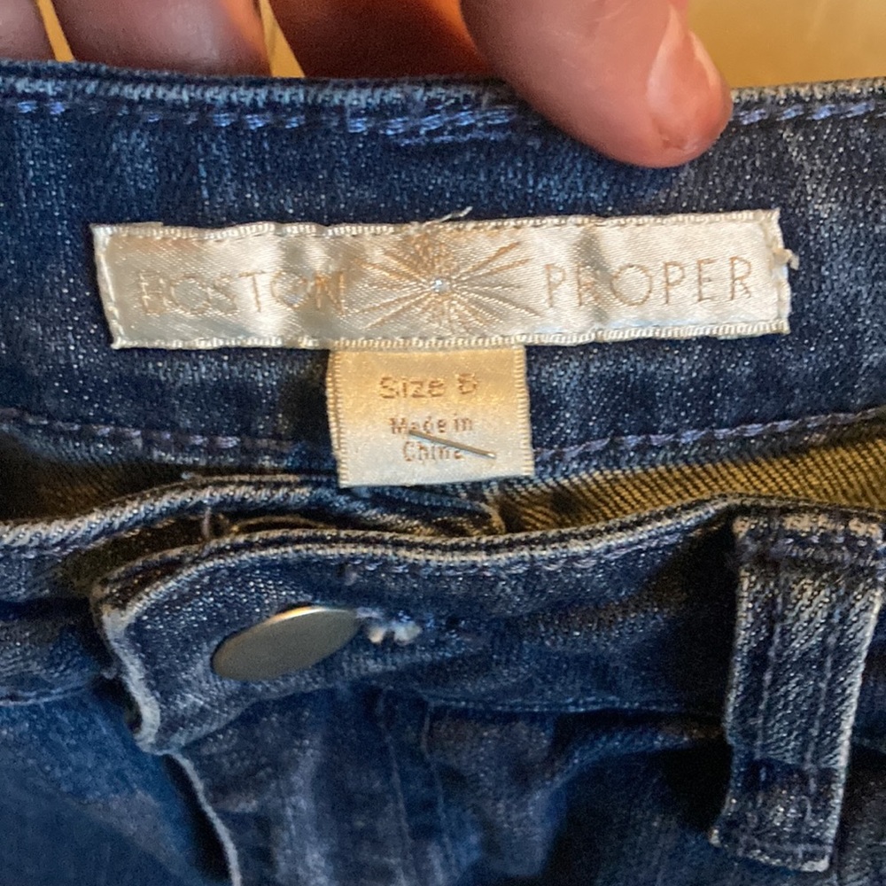 Boston Proper Rhinestone Jeans - Picture 6 of 6